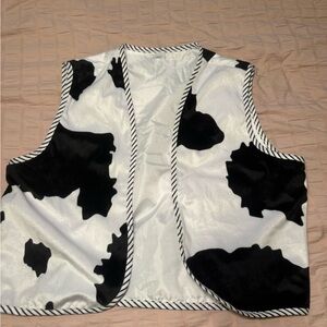 Disney / Pixar Costume Toy Story Woody Cow Print Vest